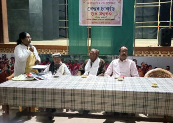 Bokakhat I বোকাখাতত অমৰ শৰ্মাৰ'বেহুৰ চাৰ্কাছ'ৰ শুভ মহুৰৎ সম্পন্ন 4 Bokakhat I বোকাখাতত অমৰ শৰ্মাৰ’বেহুৰ চাৰ্কাছ’ৰ শুভ মহুৰৎ সম্পন্ন