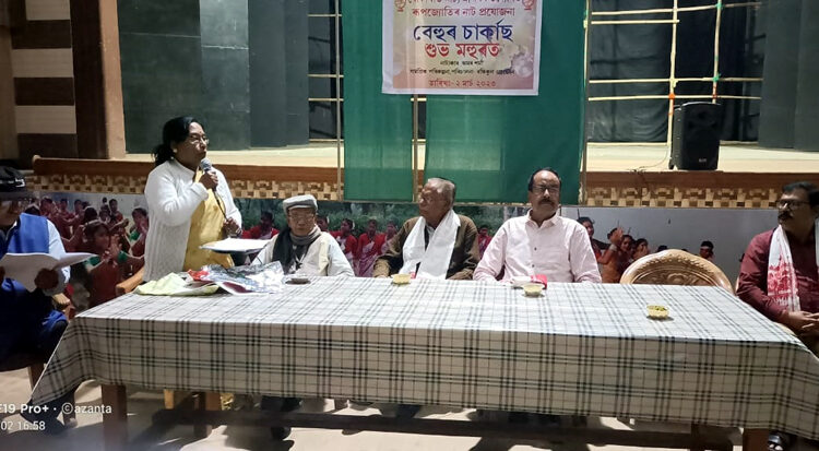 Bokakhat I বোকাখাতত অমৰ শৰ্মাৰ'বেহুৰ চাৰ্কাছ'ৰ শুভ মহুৰৎ সম্পন্ন 1 Bokakhat I বোকাখাতত অমৰ শৰ্মাৰ’বেহুৰ চাৰ্কাছ’ৰ শুভ মহুৰৎ সম্পন্ন