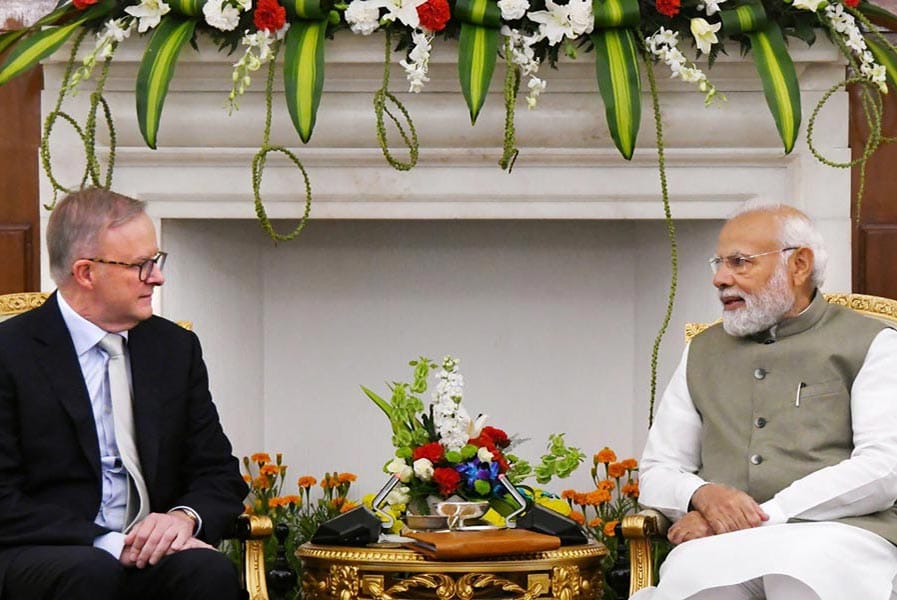 India-Australia Against Terrorism! সন্ত্ৰাসবাদৰ বিৰুদ্ধে যুঁজ দিয়াত অষ্ট্ৰেলিয়া ভাৰতৰ লগত আছে, মোদীক আশ্বাস আলবানিজৰ 3 Narendra Modi & Anthony Albanese