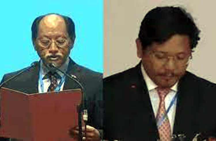 মোদী-শ্বাহৰ উপস্থিতিত উত্তৰ-পূবৰ দুই মুখ্যমন্ত্ৰীৰ শপত গ্ৰহণ 1 মোদী-শ্বাহৰ উপস্থিতিত উত্তৰ-পূবৰ দুই মুখ্যমন্ত্ৰীৰ শপত গ্ৰহণ