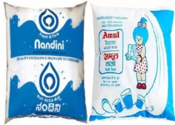 Milk war hots up in Karnataka! কৰ্ণাটকত বৰ্জনৰ আহ্বান ‘আমুল’ গাখীৰ, নিৰ্বাচনৰ পূৰ্বে ৰাজনীতি তুংগত