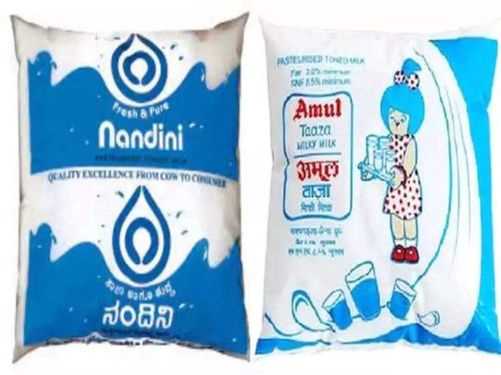 Milk war hots up in Karnataka! কৰ্ণাটকত বৰ্জনৰ আহ্বান ‘আমুল’ গাখীৰ, নিৰ্বাচনৰ পূৰ্বে ৰাজনীতি তুংগত 3 Milk Company