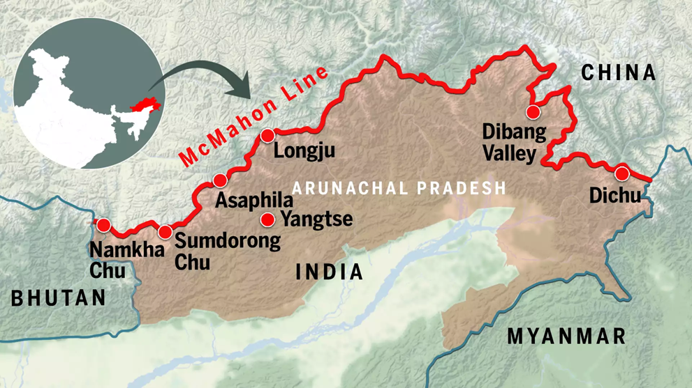 China claims I অৰুণাচল চীনৰেই অংশ! ভাৰতৰ দাবী নস্যাৎ কৰি এইবাৰ চীনৰ দাবী 3 Arunachal Pradesh