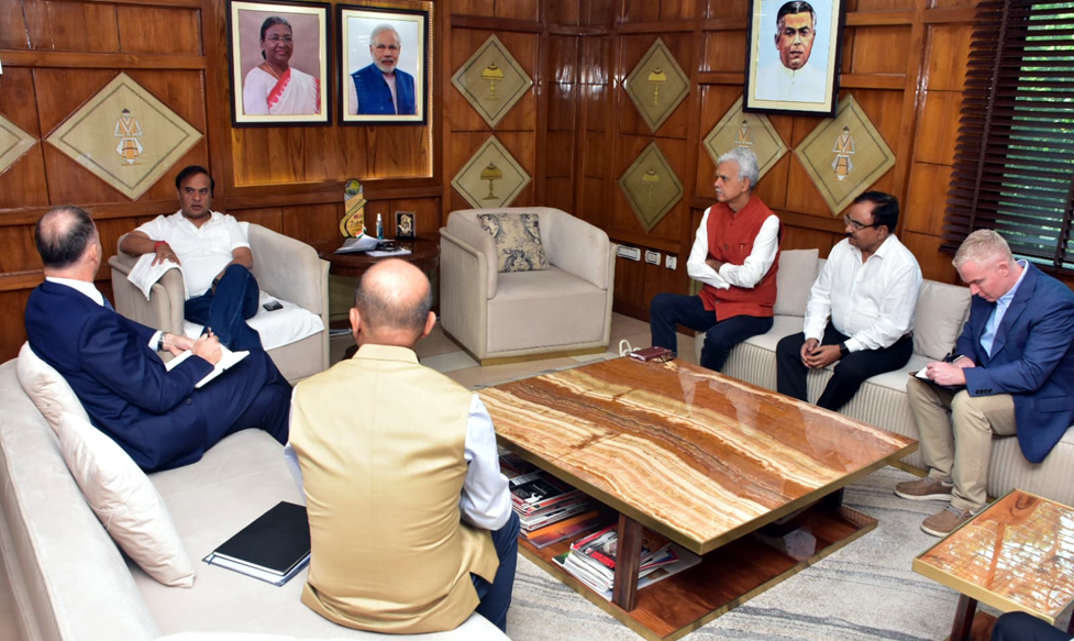 International Rice Research Organisation I ইৰিৰ (IRRI) সঞ্চালক প্ৰধানক অসমক ধান ৰপ্তানিকাৰী ৰাজ্য হিচাপে বিকশিত কৰিবলৈ আহ্বান মুখ্যমন্ত্ৰীৰ 5 cm3 1 | ASSAM TIMES POST