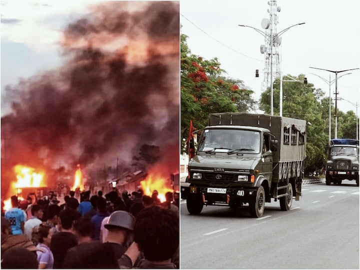 One dead in police firing as mob tries to loot armoury I মণিপুৰত পুনৰ অস্ত্ৰ লুটৰ চেষ্টা : নিহত ১ 3 Manipur