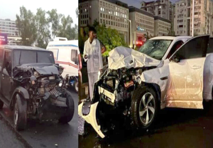 Accident in Ahmedabad I আহমেদাবাদত ভয়ংকৰ দুৰ্ঘটনা, তীব্ৰবেগী জাগুৱাৰে মহতিয়ালে বহু লোককঃ নিহত ৯ গৰাকী