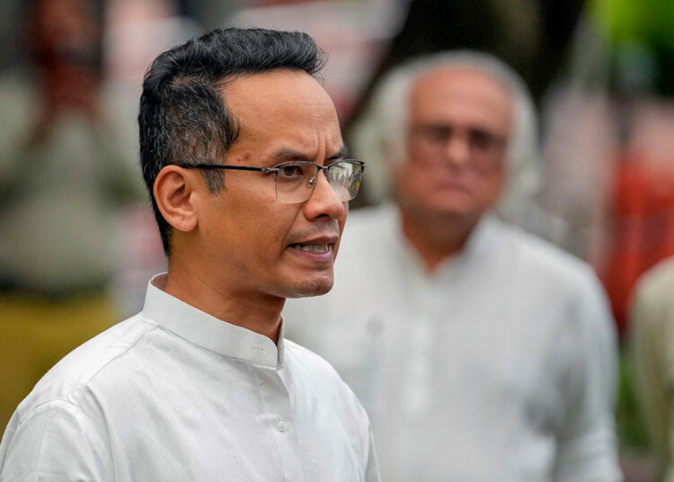 “Deputy Leader of Congress Gaurav Gogoi Calls for Arms Recovery and Reconciliation in Manipur Amid Ongoing Violence”