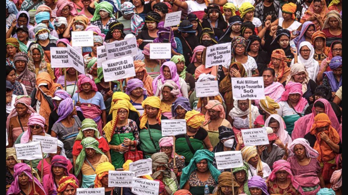 Protestors in Manipur are calling for a 48-hour bandh to demand the release of five youths. 3 Protestors in Manipur