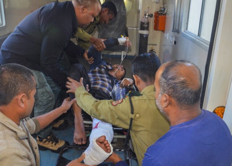 In Assam, police shot a member of the ULFA and three other youths in the leg in two separate attempt to flee incidents. 1 In Assam, police shot a member of the ULFA and three other youths in the leg in two separate attempt to flee incidents.