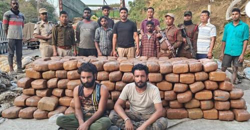 Massive Cannabis Seizure at Tripura Border: Over 1300kg Intercepted on Way to Haryana 3 Massive Cannabis Seizure at Tripura Border: Over 1300kg Intercepted on Way to Haryana