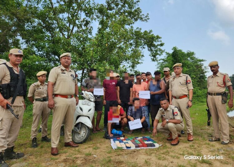 Major Drug Bust in Cachar: Police Seize Heroin Worth 9.5 Crore Rupees and Arrest Six Traffickers 1 Major Drug Bust in Cachar: Police Seize Heroin Worth 9.5 Crore Rupees and Arrest Six Traffickers