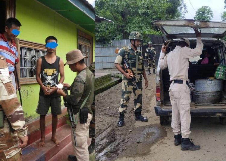 Vigilance in Manipur: Security Forces' Tireless Search Operations Lead to Crucial Arrests 1 Vigilance in Manipur: Security Forces’ Tireless Search Operations Lead to Crucial Arrests
