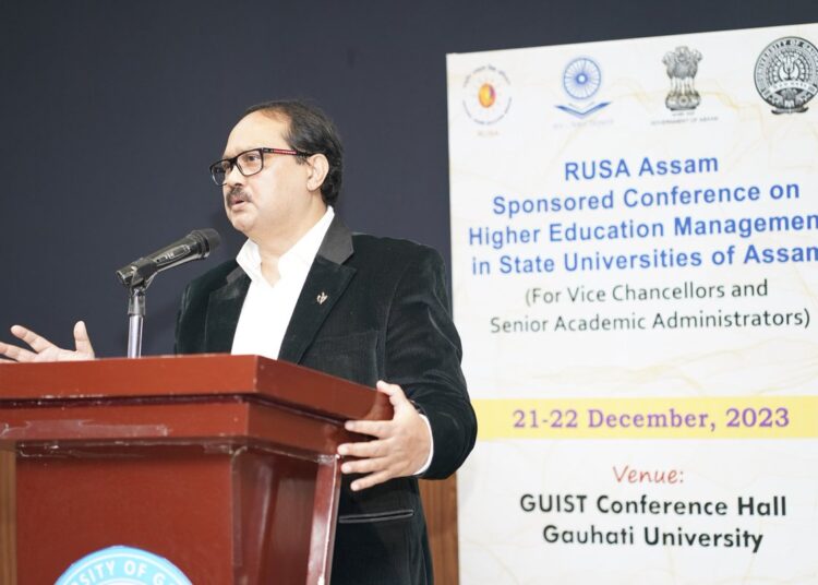Transformative Leadership: Nani Gopal Mahanta Enthralls as New Vice Chancellor of Gauhati University
