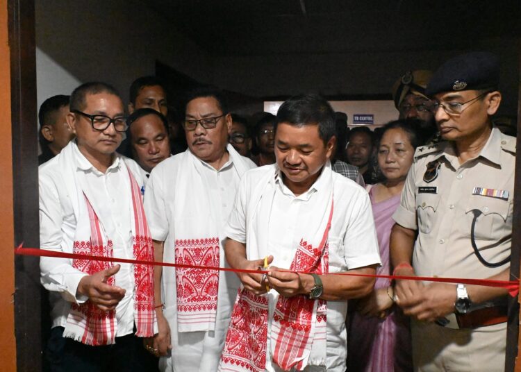 New Police Patrol Post Inaugurated at Diphu Medical College and Hospital :