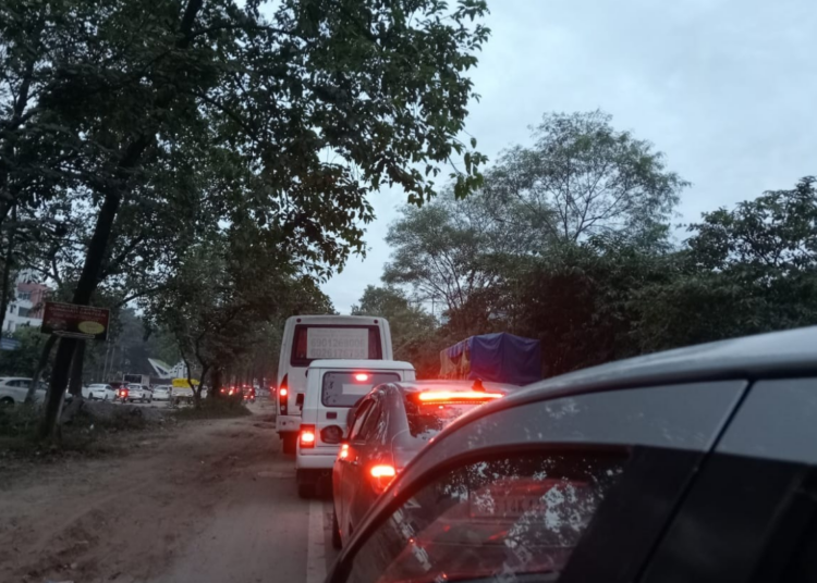 Traffic Chaos Grips Guwahati as 1.5 Lakh Vehicles Flood City for Exams
