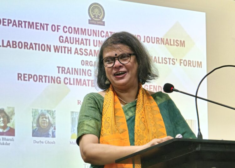 AWJF and Gauhati University Collaborate on Training for Reporting Climate Change and Gender Issues in Assam 1 AWJF and Gauhati University Collaborate on Training for Reporting Climate Change and Gender Issues in Assam