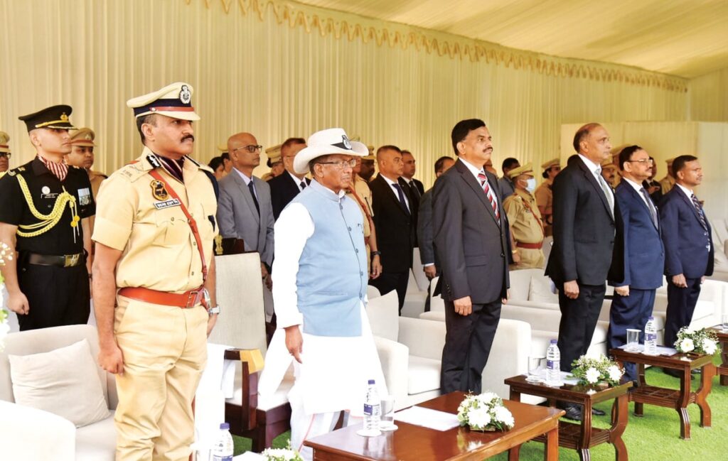 Honoring Bravery I Governor LP Acharya’s Heartfelt Tribute to Fallen Heroes on Police Commemoration Day 3 Police Commemoration Day