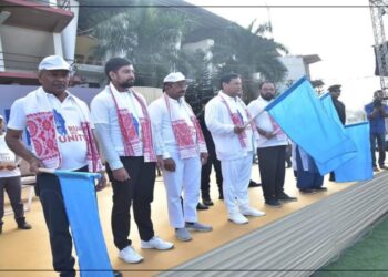 National Unity Day I গুৱাহাটীত ৰাষ্ট্ৰীয় একতা দিৱসৰ ‘একতাৰ দৌৰ’ উদ্বোধন কেন্দ্ৰীয় মন্ত্ৰী সৰ্বানন্দ সোণোৱালৰ