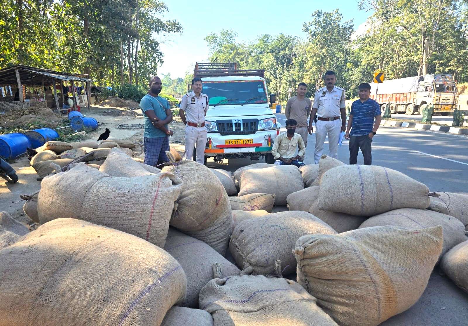 Crackdown on Illegal Trade: Burmese Supari and Drugs Seized in Karbi Anglong 3 Crackdown on Illegal Trade: Burmese Supari and Drugs Seized in Karbi Anglong
