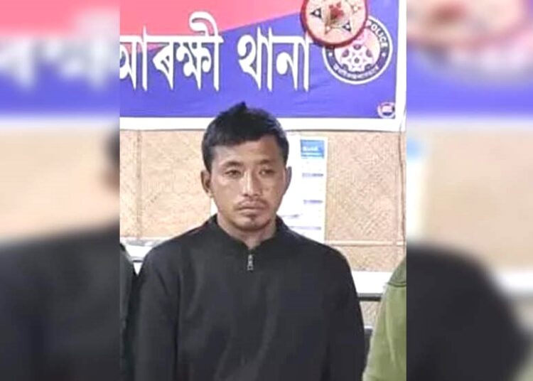 High-Ranking NSCN-K (YA) Militant Captured in Charaideo : 1 High-Ranking NSCN-K (YA) Militant Captured in Charaideo :