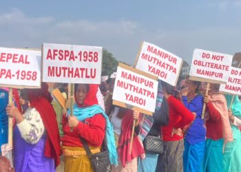 Massive Manipur Protest Demands AFSPA Repeal on Human Rights Day