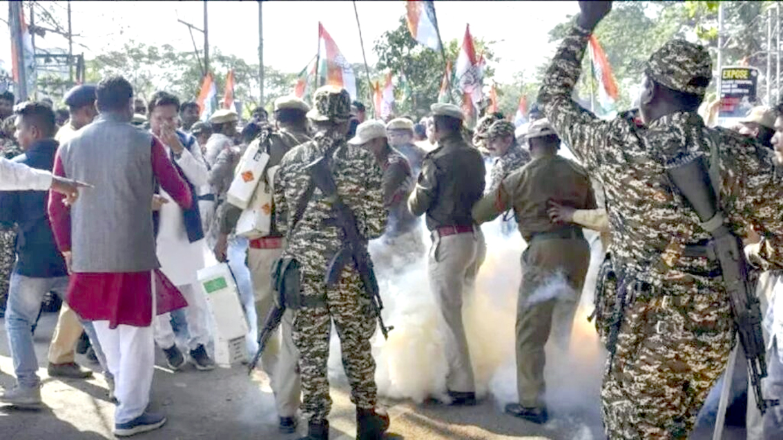 Assam Police Takes Decisive Action : FIR Filed Against Congress Leaders Over Shocking Raj Bhawan Security Breach Attempt 3 ghy 2 | ASSAM TIMES POST
