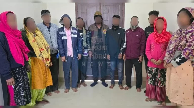Assam Police Heroically Intercepts 16 Bangladesh Nationals in Mankachar: 3 Assam Police Heroically Intercepts 16 Bangladesh Nationals in Mankachar: