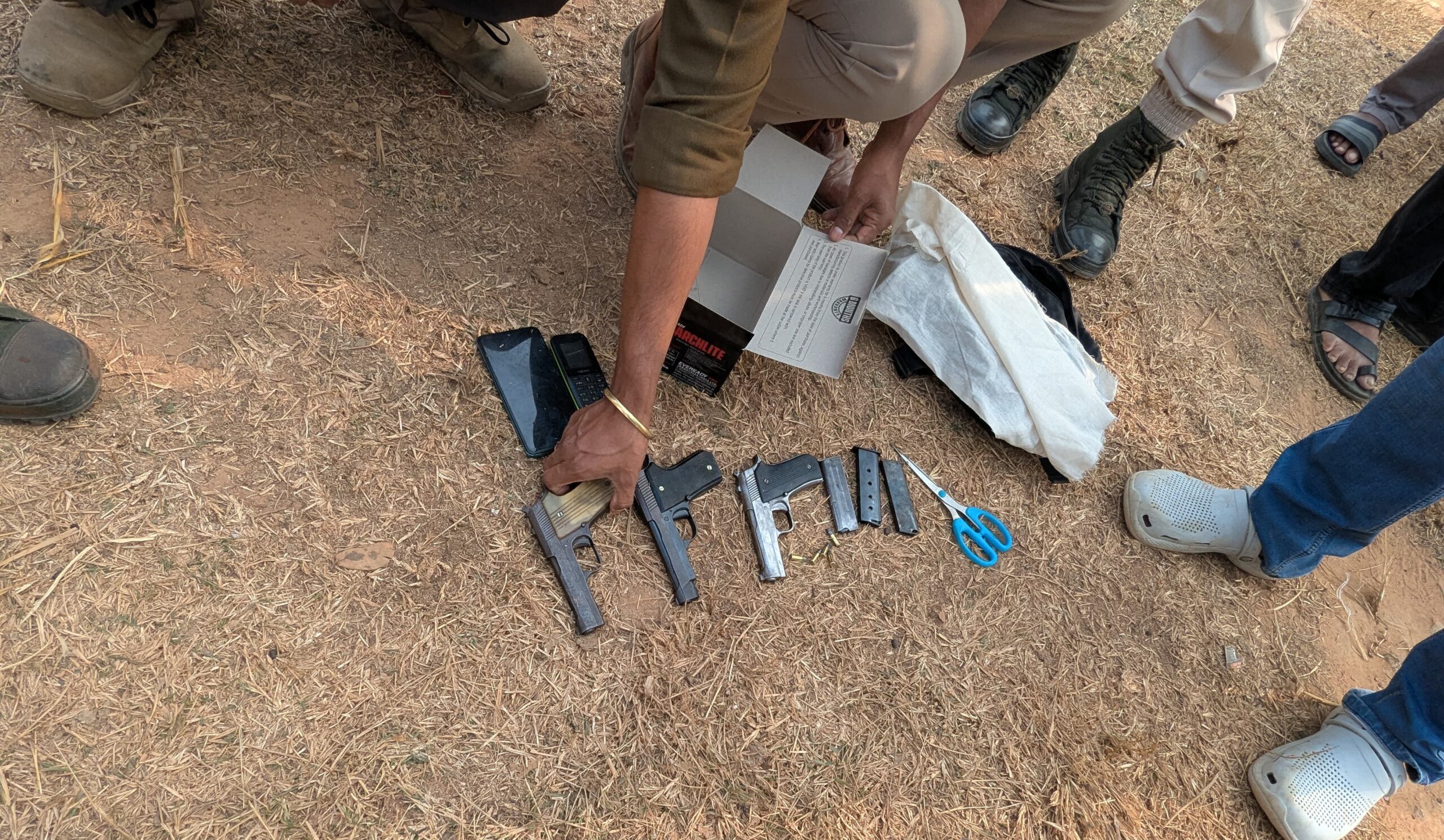 Police Seize Firearms and Ammunition in Assam-Nagaland Border Operation, One person has been arrested 3 Police Seize Firearms and Ammunition in Assam-Nagaland Border Operation