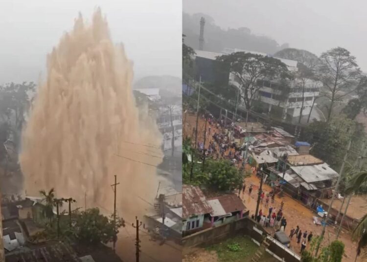 Shocking Catastrophe I Enormous Pipe Burst Devastates Guwahati’s Kharguli 1 Shocking Catastrophe I Enormous Pipe Burst Devastates Guwahati’s Kharguli
