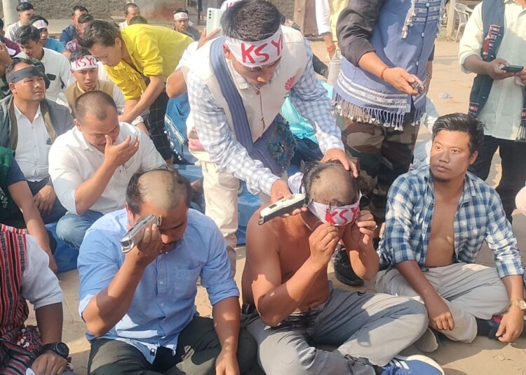 Karbi Organization Demands Action: Protest for Eviction of Illegal Encroachments in PGAR-VGAR Area 1 Karbi Organization Demands Action: Protest for Eviction of Illegal Encroachments in PGAR-VGAR Area